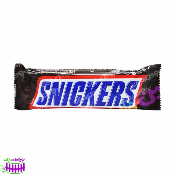 شکلات مغزدار بادام زمینی اسنیکرز - snickers