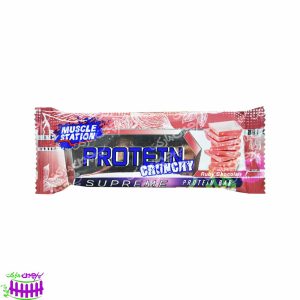 پروتئین بار شکلات رابی و برنجک ۴۰ گرم کرانچی ماسل - muscle station  انرژی بار 5 مغز باکلاند 40 گرم &#8211; bakalland 5893 300x300