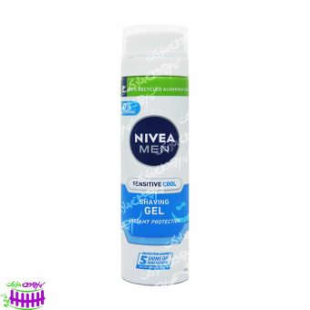 ژل فوم اصلاح سنسیتیو کول ( پوست حساس ) ۲۰۰ میل نیوآ - nivea