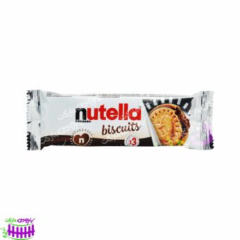 بیسکوییت کرم شکلات فندقی ۴۰ گرم نوتلا - nutella