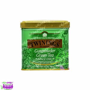 برگ چای سبز ۱۰۰ گرم قوطی فلزی تویینینگز - twinings  چای سبز ۱۰۰ گرم قوطی فلزی تویینینگز &#8211; twinings 6359 300x300