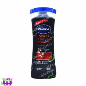 لوسیون آبرسان قوی بدن آقایان ۴۰۰ میل وازلین - vaseline