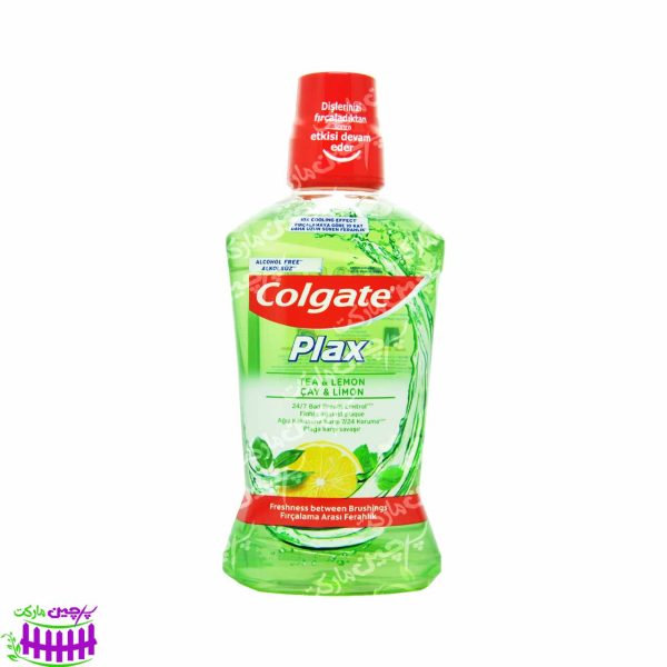 دهانشویه چای سبز و لیمو ۵۰۰ میل کولگیت - colgate