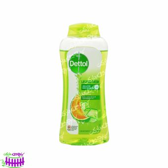 شامپو بدن شاداب کننده آنتی باکتریال خیار طالبی ۳۰۰ گرم دتول - dettol