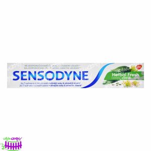 خمیر دندان هربال فرش ( اکالیپتوس و رازیانه ) ۷۵ میل سنسوداین - sensodyne