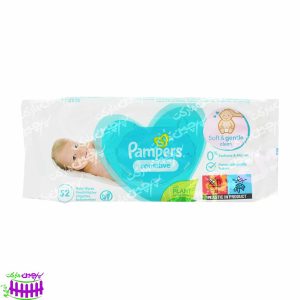 دستمال مرطوب کودک پوست حساس ۵۲ عدد سنسیتیو پمپرز - pampers  دستمال مرطوب کودک پوست حساس ۵۲ عدد سنسیتیو پمپرز &#8211; pampers 6742 300x300