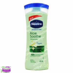 لوسیون بدن آبرسان ( با آلوئه ورا ) ۴۰۰ میل وازلین - vaseline