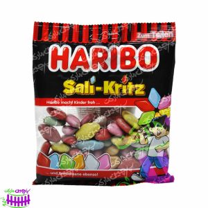 دراژه شیرین بیان ( پاستیل شیرین بیان با روکش میوه ای ) ۱۷۵ گرم هاریبو - haribo