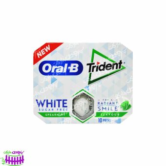 آدامس سفید کننده نعنا سبز ۱۷ گرم تریدنت اورال بی - Oral B Trident