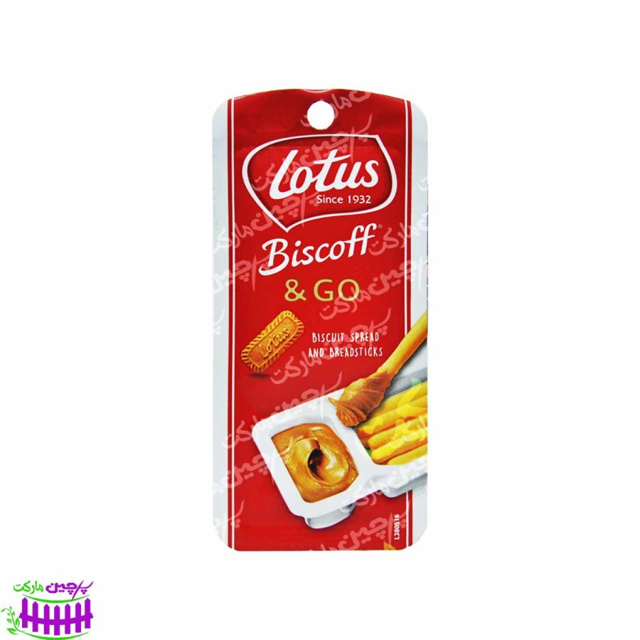 کره بیسکوییت با استیک 45 گرم بیسکوف گو لوتوس - lotus