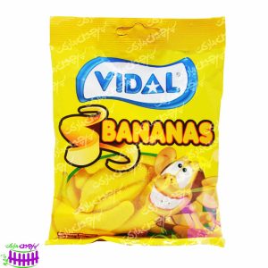 پاستیل شکری موزی ( بدون گلوتن ) 100 گرم ویدال - vidal  پاستیل شکری موزی ( بدون گلوتن ) 100 گرم ویدال &#8211; vidal 7357 300x300