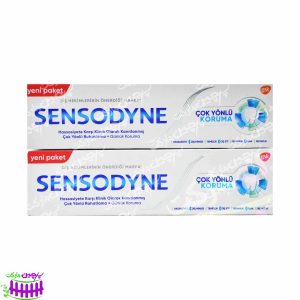 پک دوقلو خمیر دندان محافظت کننده همه جانبه سنسوداین – sensodyne