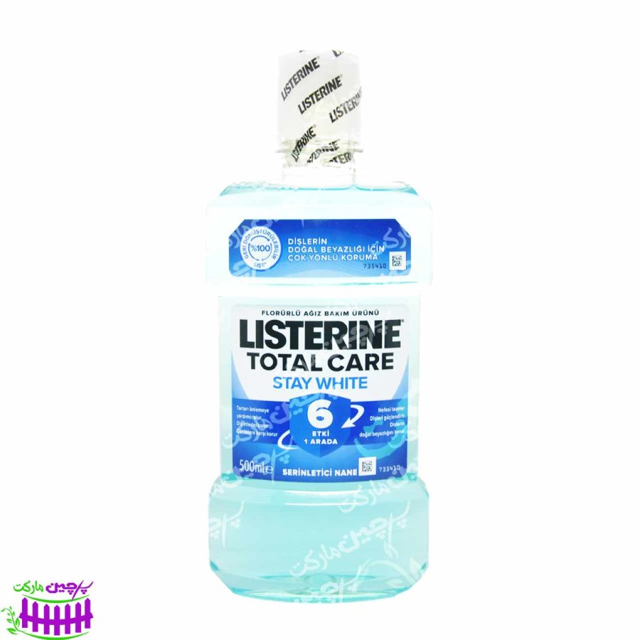 دهانشویه مراقبت روزانه 500 میل توتال کر لیسترین - listerine