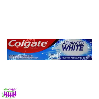 خمیر دندان سفید کننده 50 میل ادونس وایت کولگیت - colgate