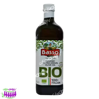 روغن زیتون ارگانیک با بو 1 لیتر باسو - basso