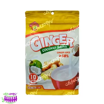 پودر شیر نارگیل و زنجبیل 10 تایی- ginger8