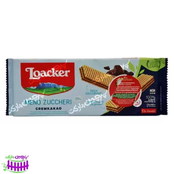 ویفر کرم کاکائو رژیمی ( کم شکر ) 175 گرم لواکر - loacker- loacker6