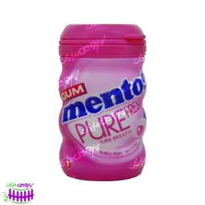 آدامس بادکنکی بدون شکر مغزدار 50 عدد منتوس &#8211; mentos mentos 300x300