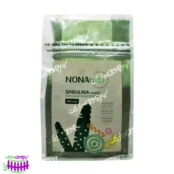 پودر جلبک اسپیرولینا 445 گرم نوناتوتی - nonatutti- nona5